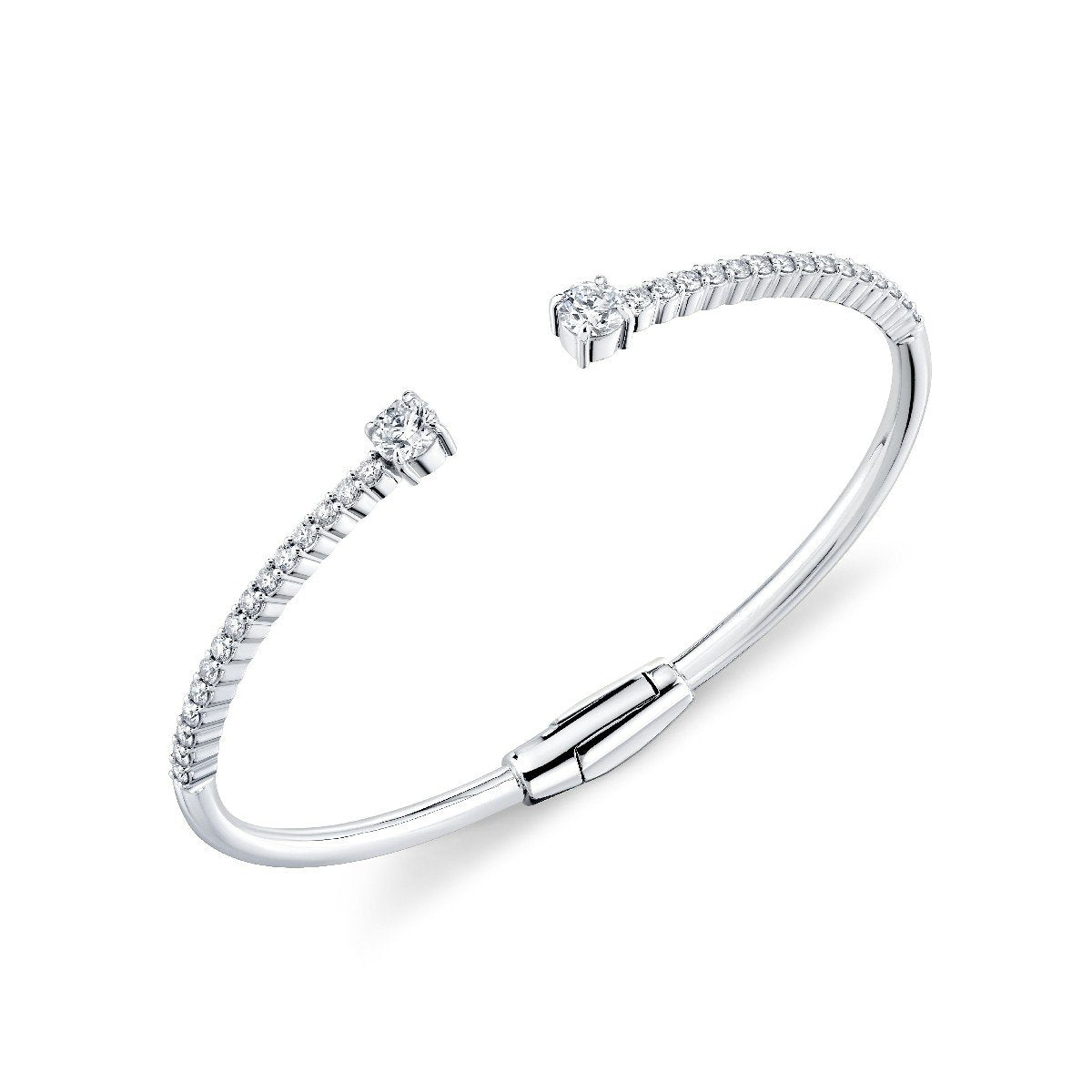 Open Stretch Diamond Bracelet