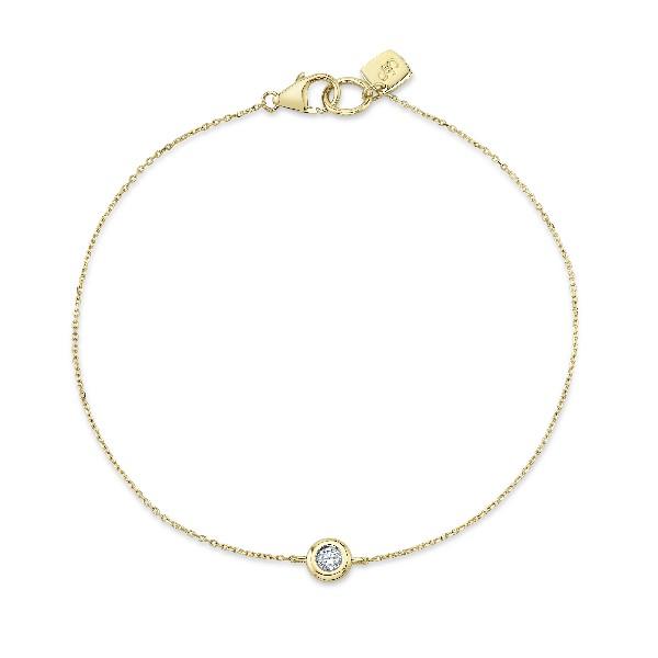 Bezel Set Diamond Bracelet