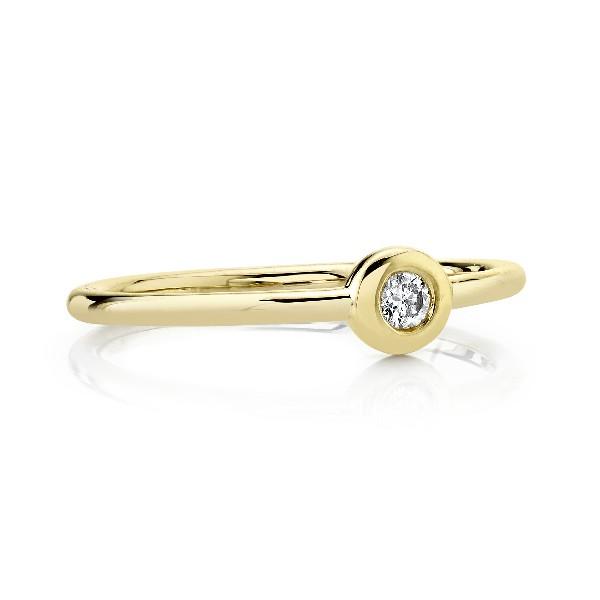 Bezel Set Diamond Band