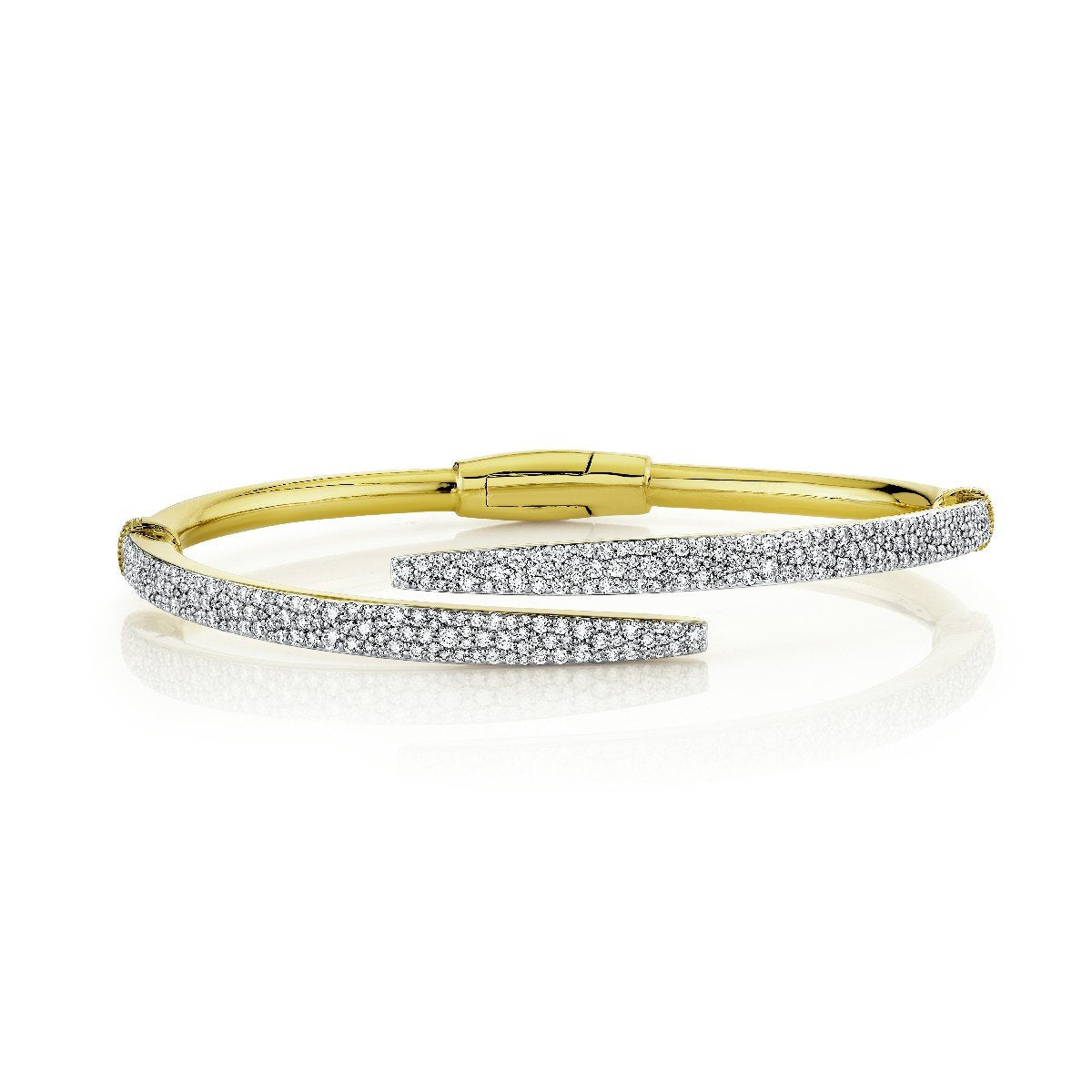 Diamond Bypass Strech Bracelet