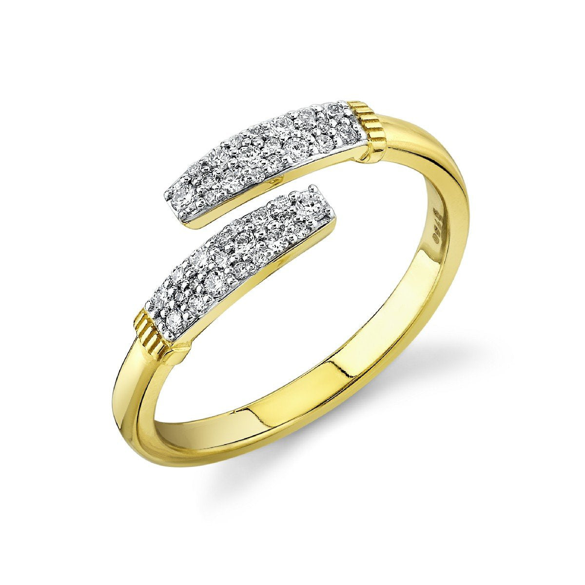 Diamond ByPass Ring