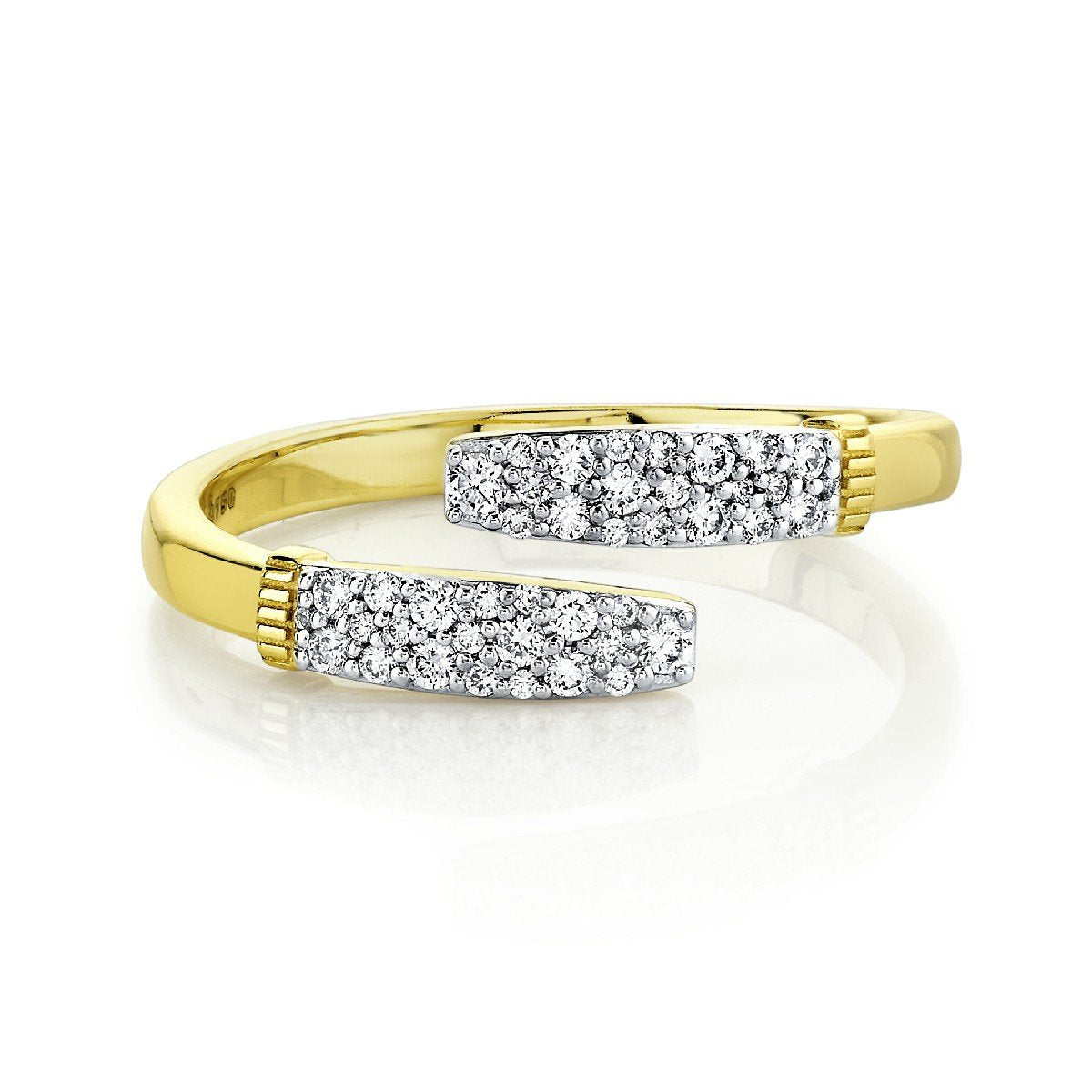 Diamond ByPass Ring