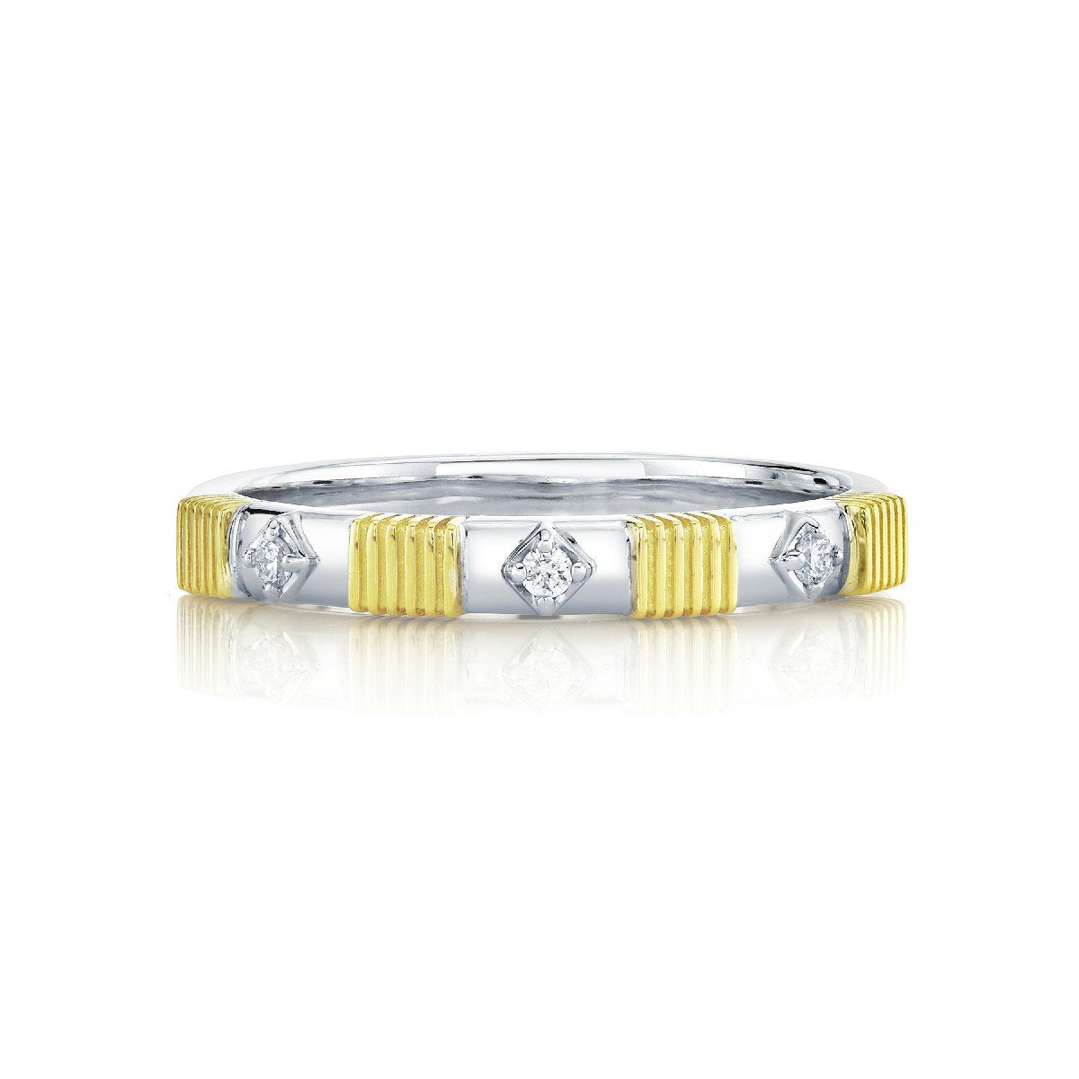Mixed Metal Diamond And Strie Station Band