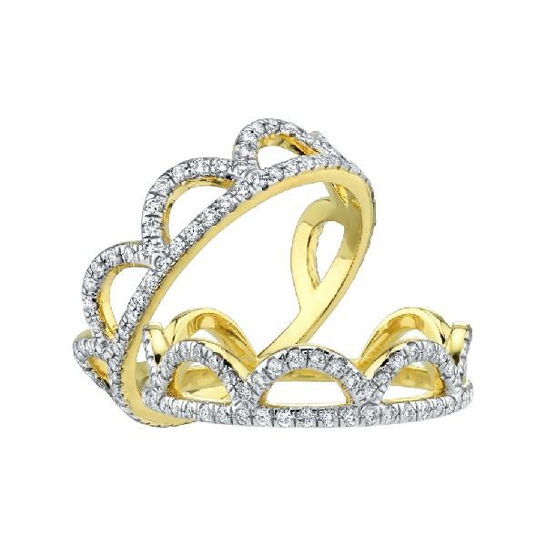 Diamond Scalloped Bands