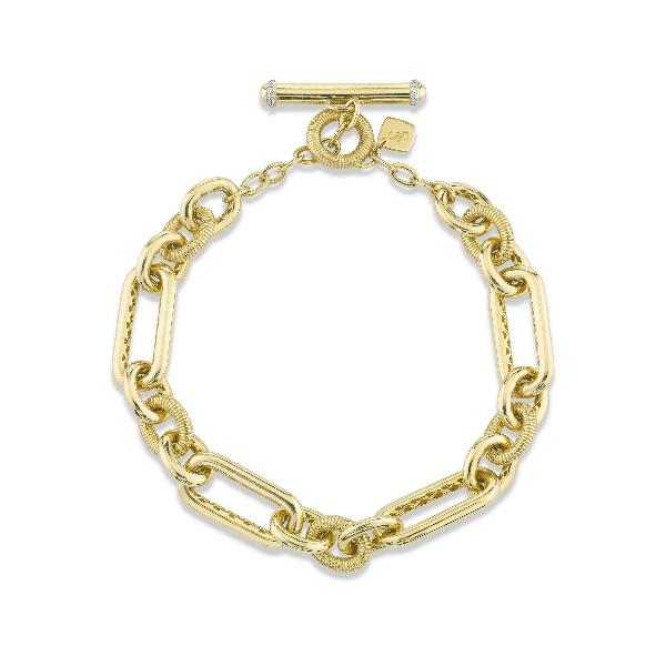 Hi-Polish and Strie Link Bracelet