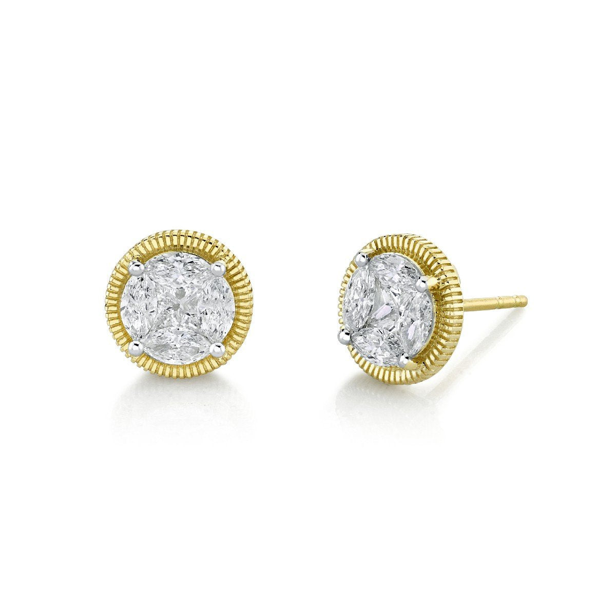 Diamond 1 Carat Look Alike Cipriani Studs