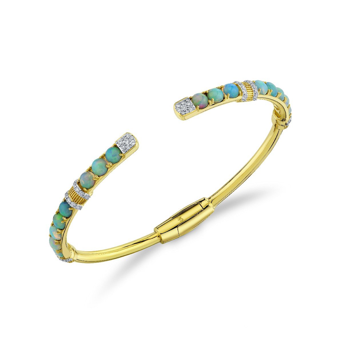 Opal And Diamond Bracelet