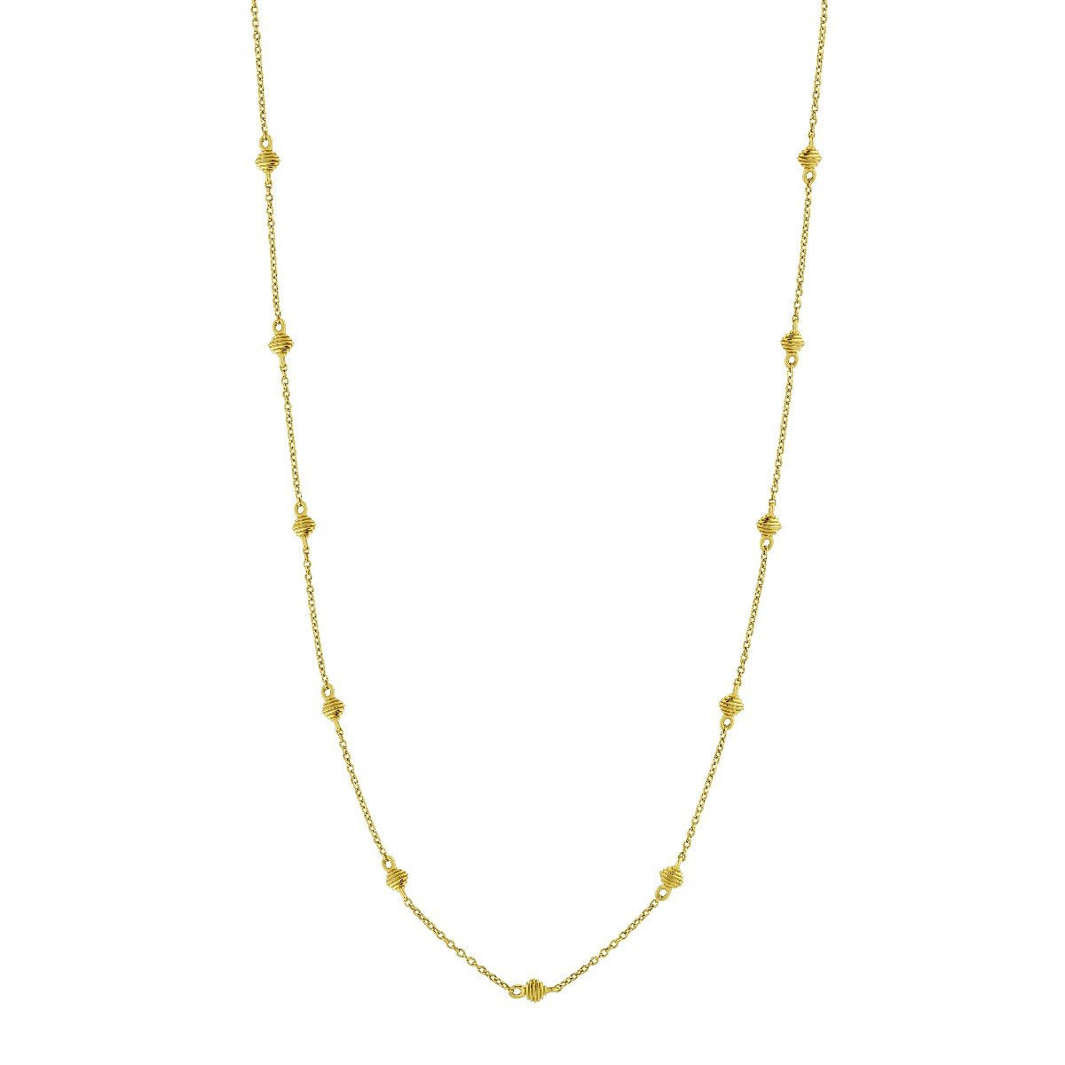 Strie Station Necklace