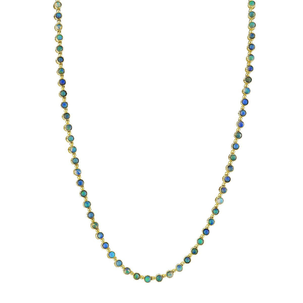 Opal Tennis Necklace