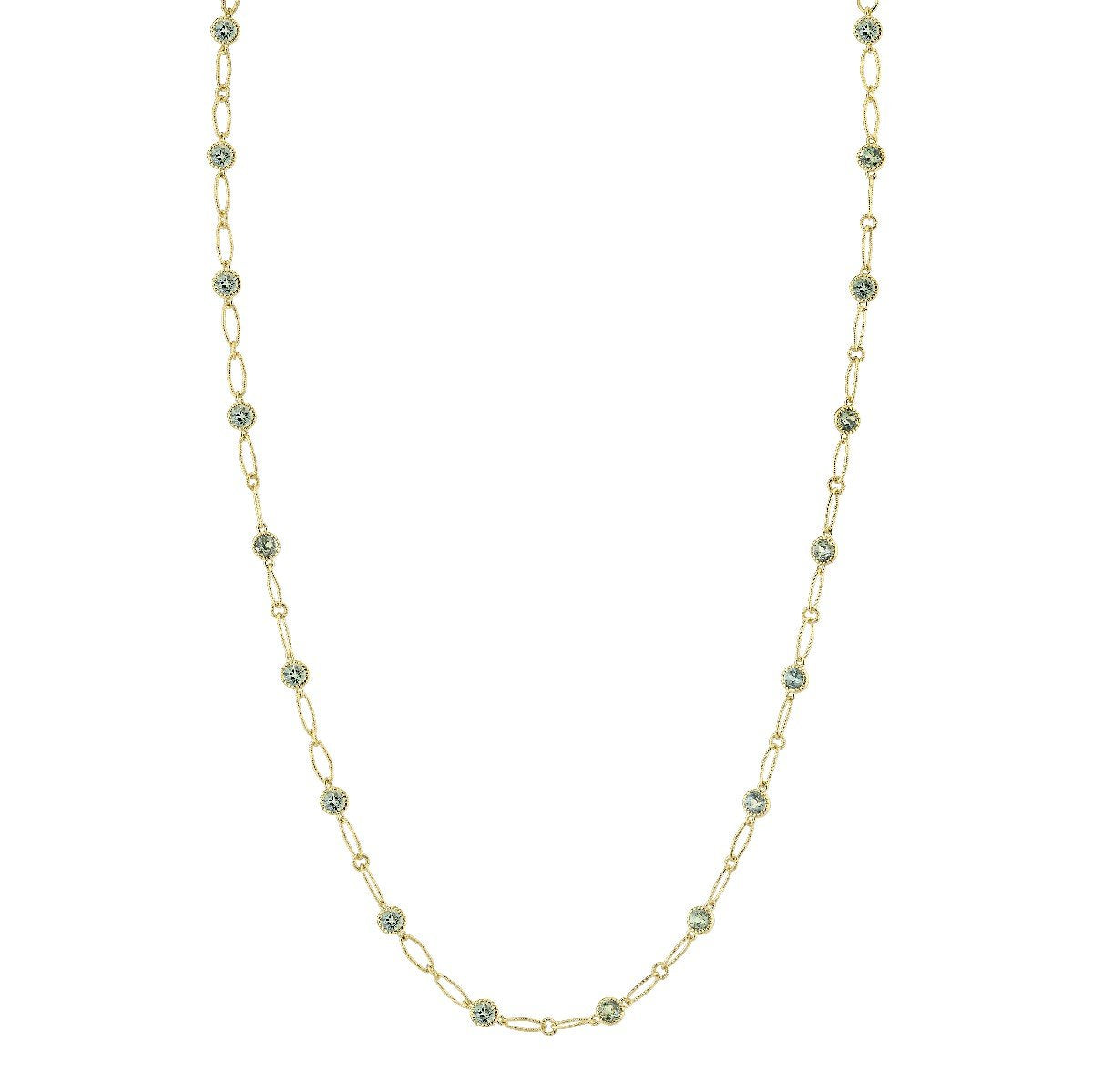 Green Sapphire Lacey Chain