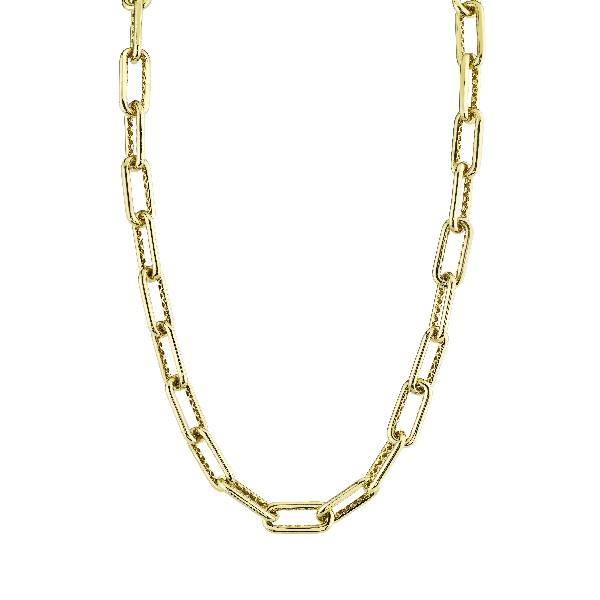 Hi-Polish Gold Link Necklace