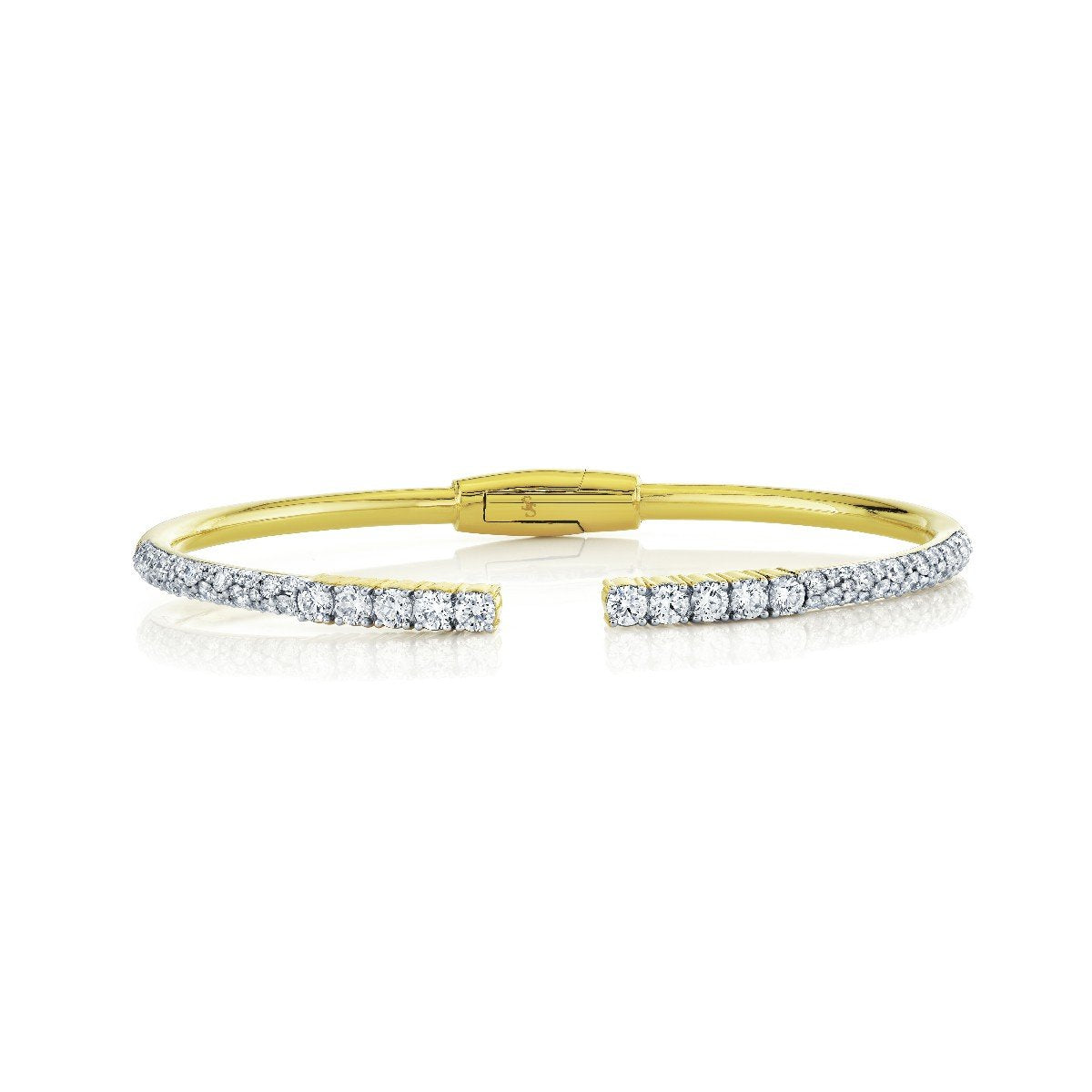 Diamond Open Stretch Bracelet