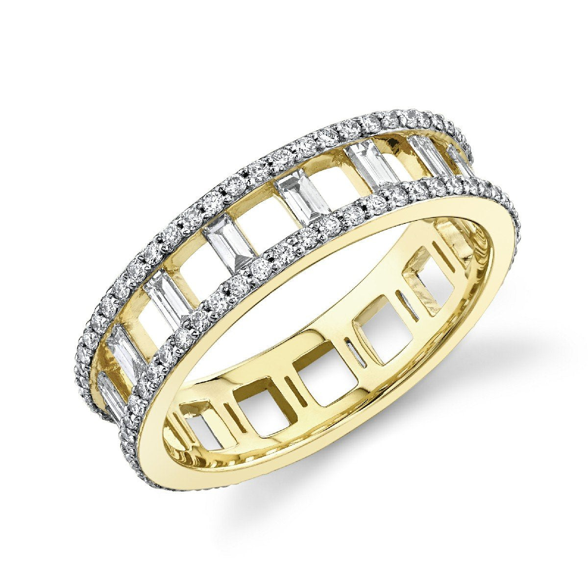 Baguette Diamond Band