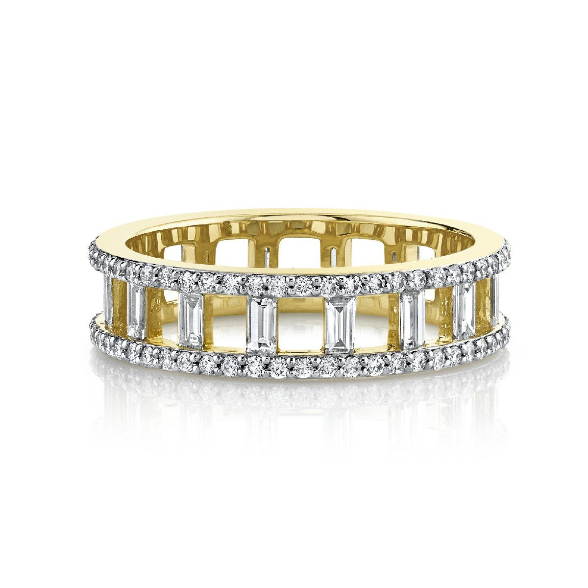 Baguette Diamond Band