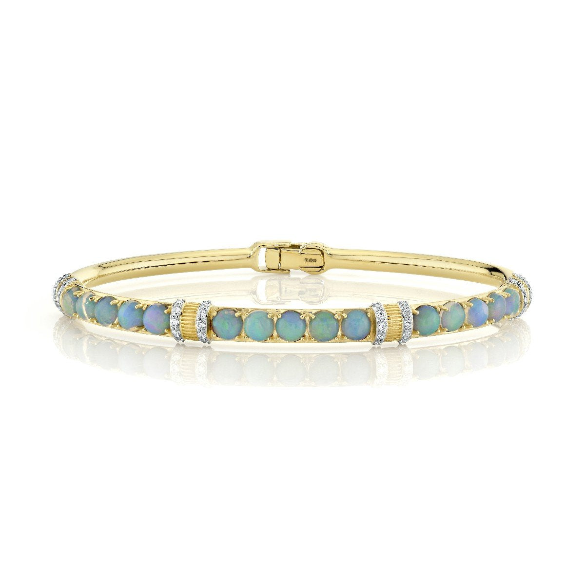 Opal And Daimond Bracelet