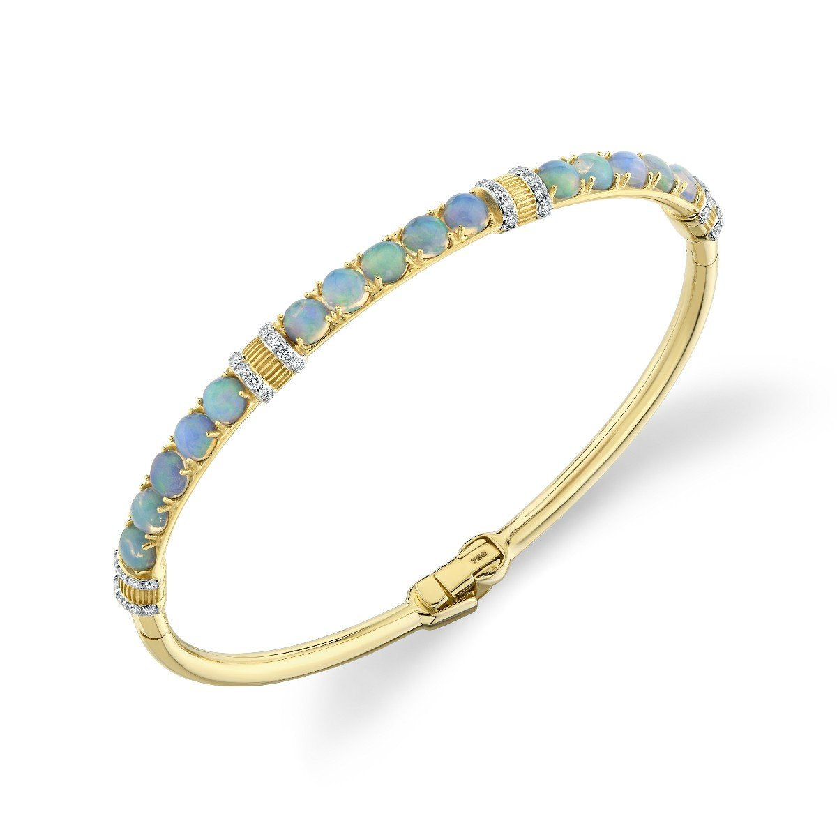 Opal And Daimond Bracelet