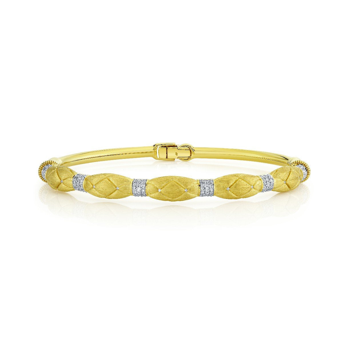 Quilt Bracelet With Diamonds