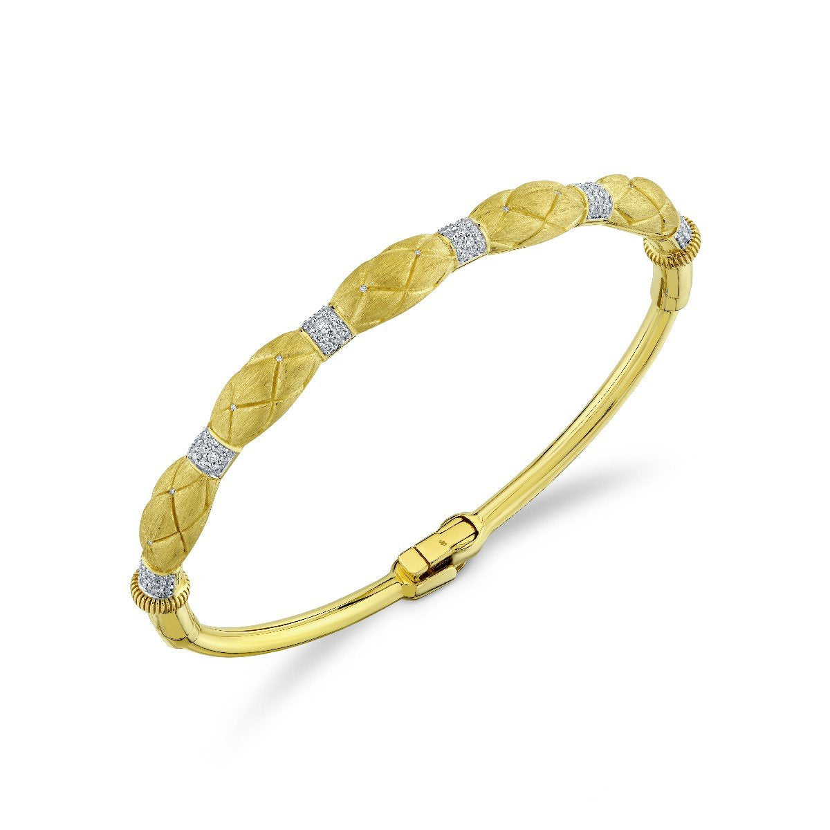 Quilt Bracelet With Diamonds