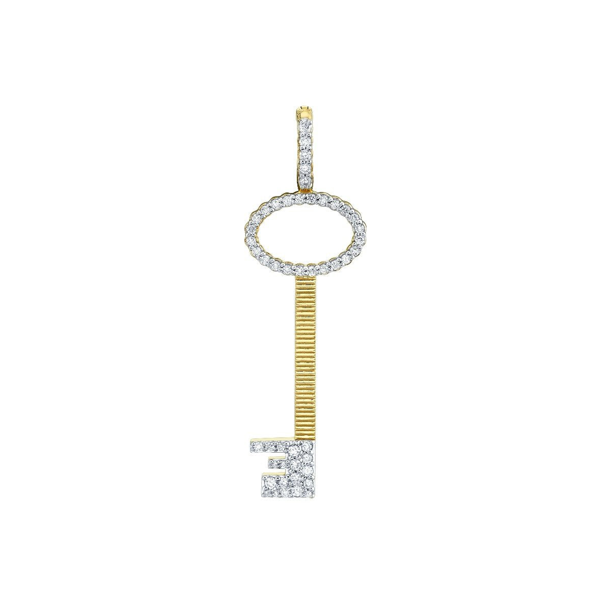 Diamond Key Charm