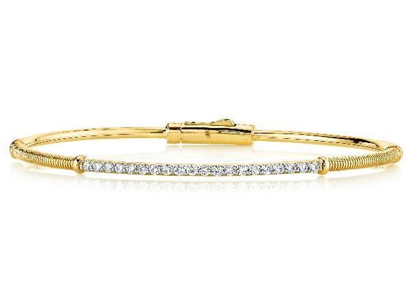 Diamond & Strie Bracelet