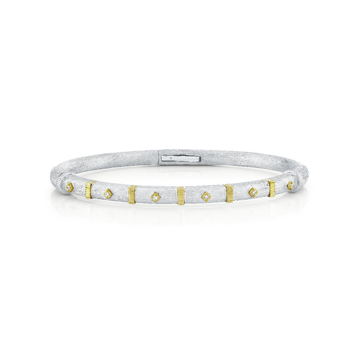 Diamond Mix Metal Bracelet
