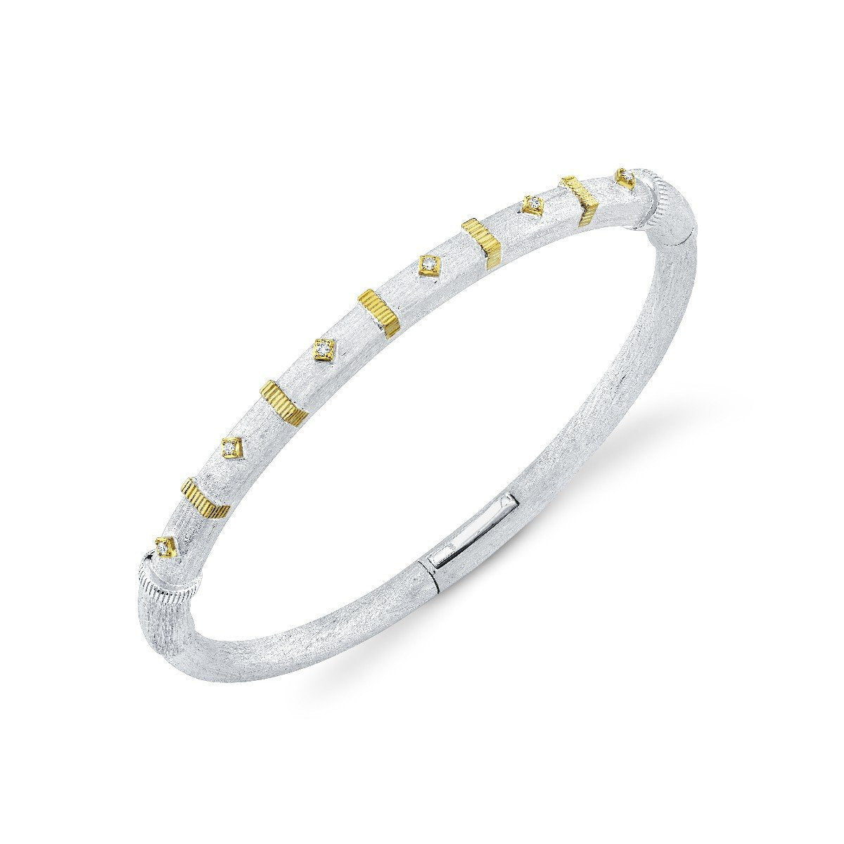 Diamond Mix Metal Bracelet
