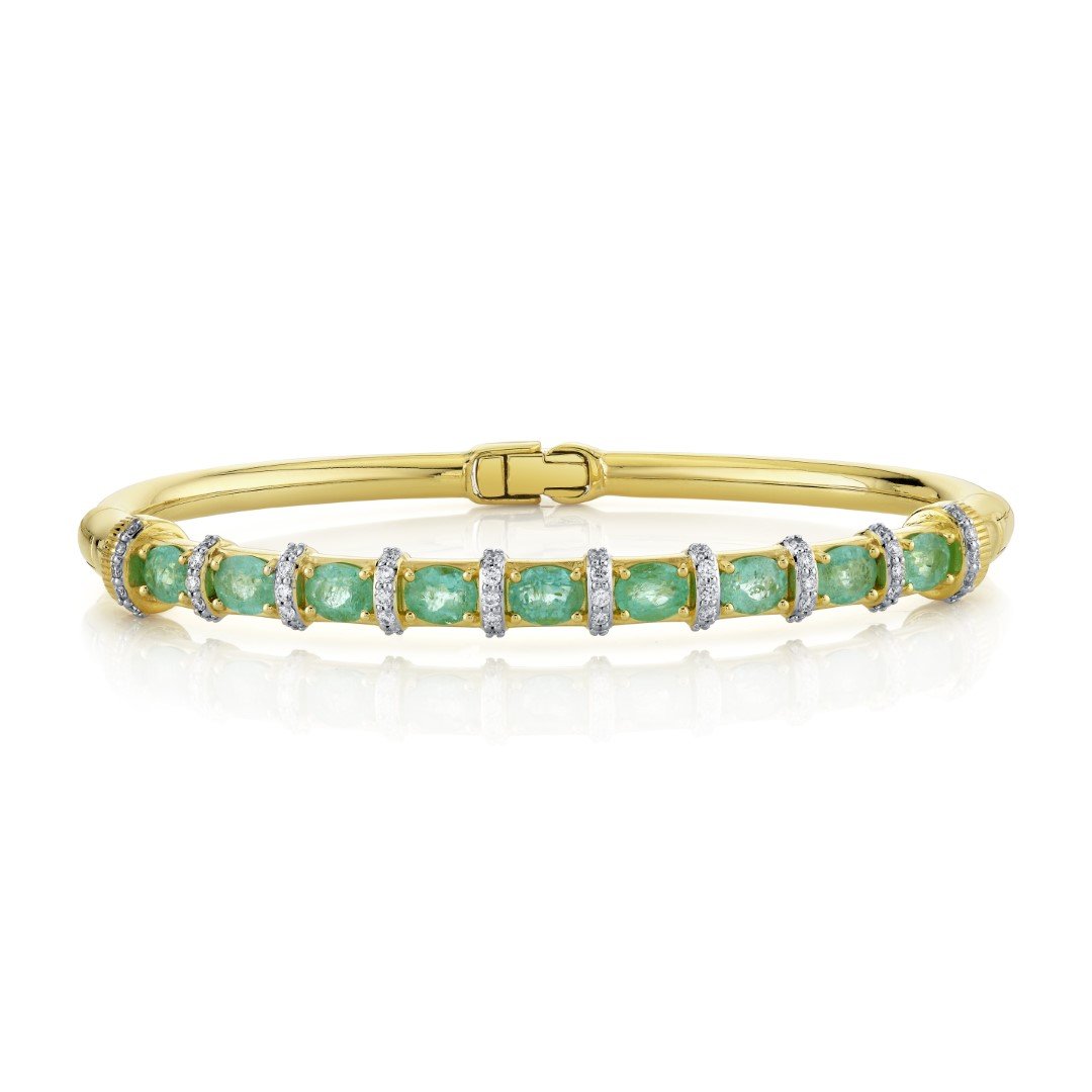 Paraiba Tourmaline And Diamond Bracelet