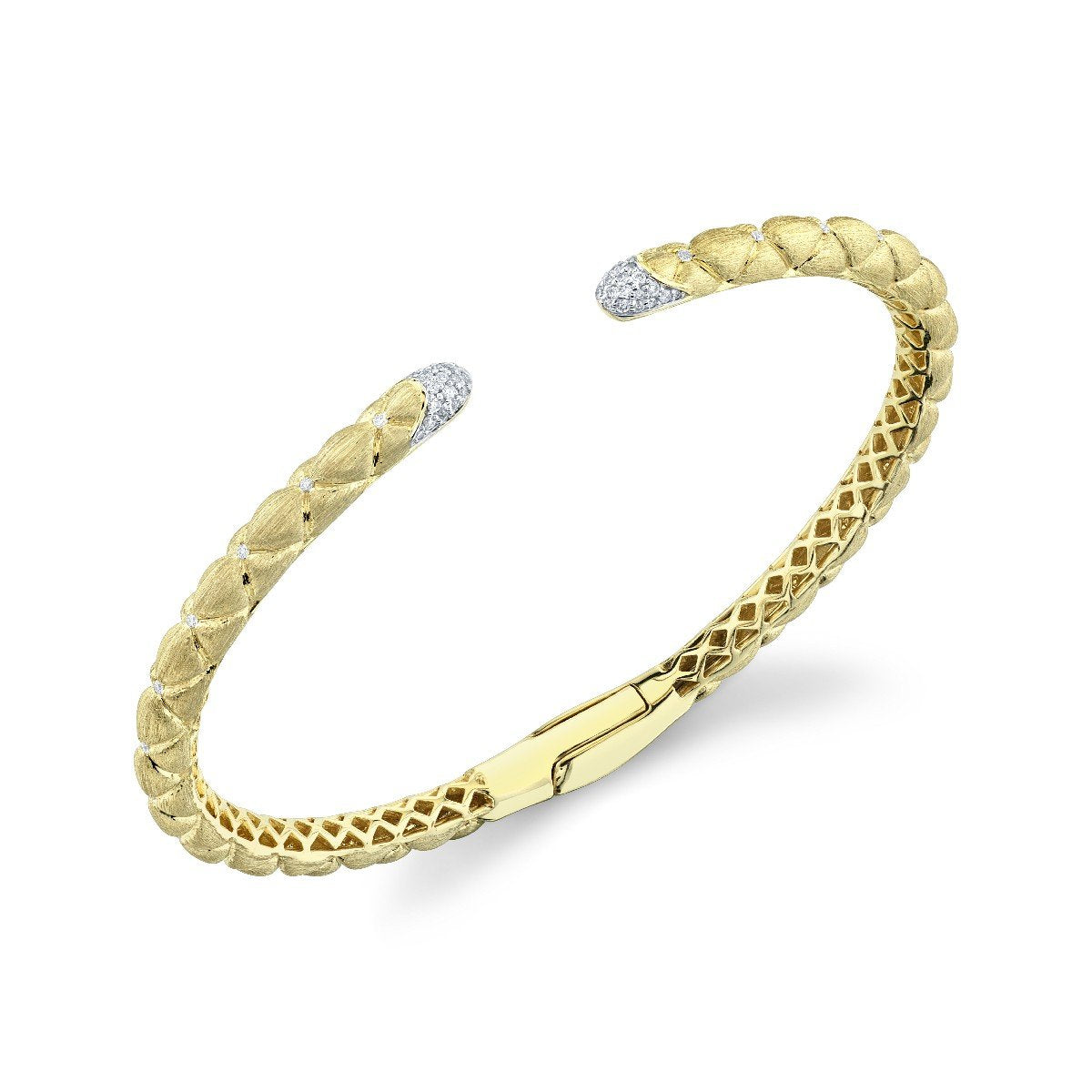 Stretch Quilted Diamond Bracelet