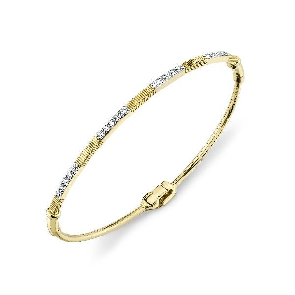 Diamond Bracelet With Strie Stations